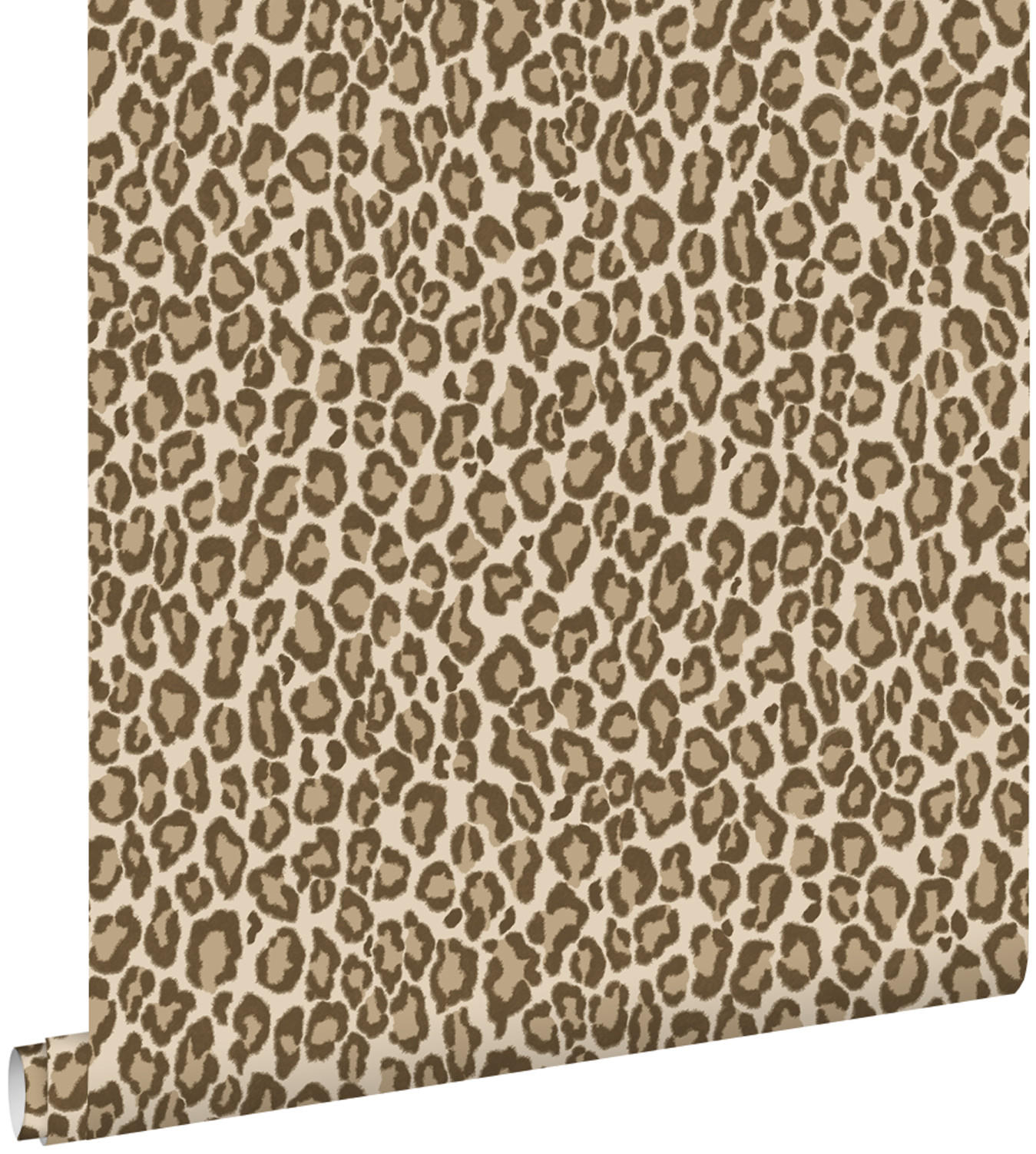 TAPETE Leopardenmuster 53 cm x 10.05 m - Braun, Papier (53/1000cm) - ESTAhome