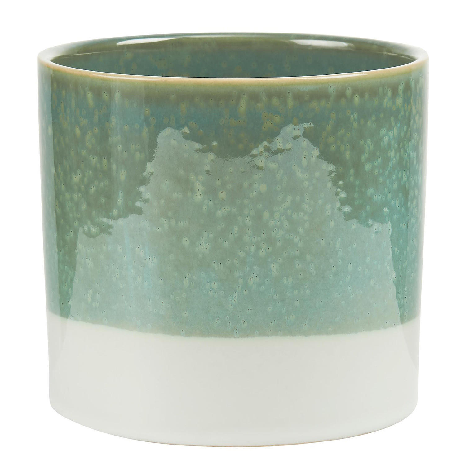 BLUMENTOPF (6er Set) Early Spring - Grün, Keramik (10cm) - Butlers