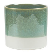 BLUMENTOPF (6er Set) Early Spring - Grün, Keramik (10cm) - Butlers