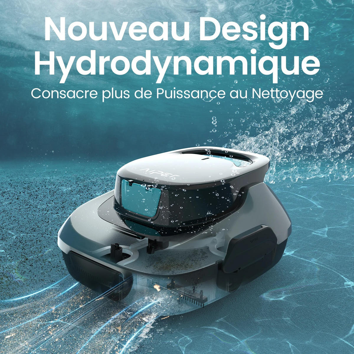 POOLROBOTER AIPER Scuba SE, 1 Stück - Schwarz, Kunststoff (33/33cm) - Kaket