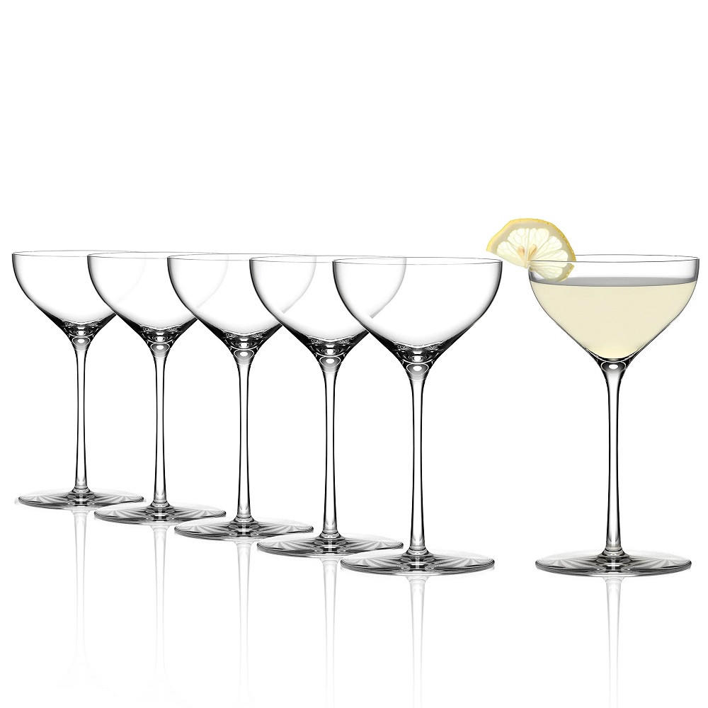COCKTAILGLAS Nick & Nora Kyoto Bar 190 ml 6er Set - Transparent, Glas (0.19L) - Stölzle