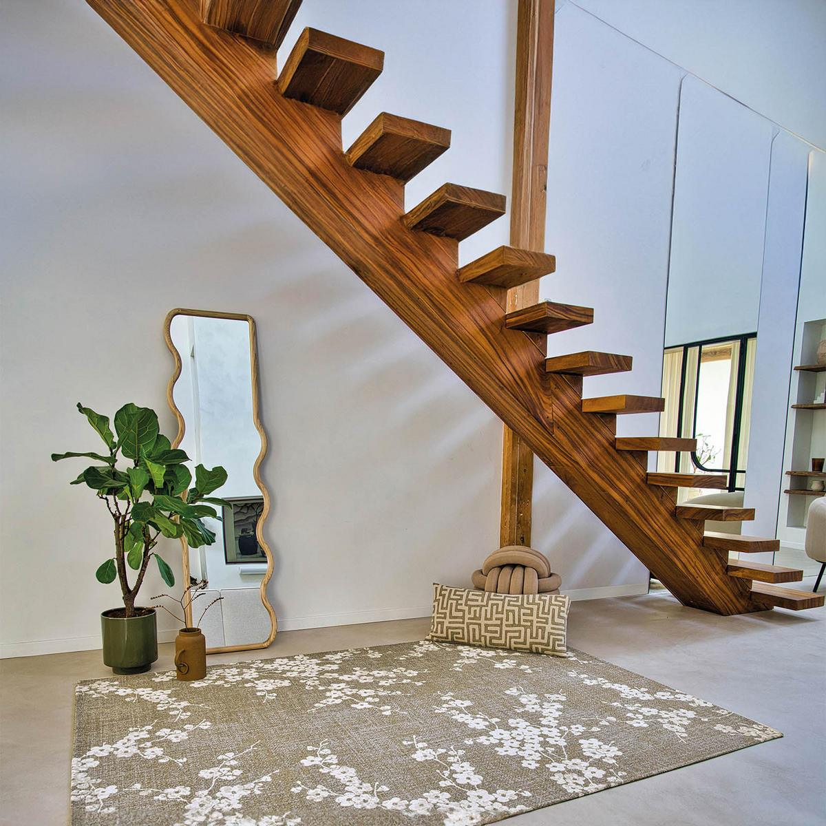 TEPPICH In-/Outdoor Flachgewebe SOGGY Grün 240 x 340 cm - Grün, Textil (240/340cm) - Novatrend