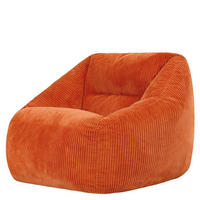 SITZSACK Cord Sessel Natalia - Terracotta, Textil (97/73/84cm) - icon