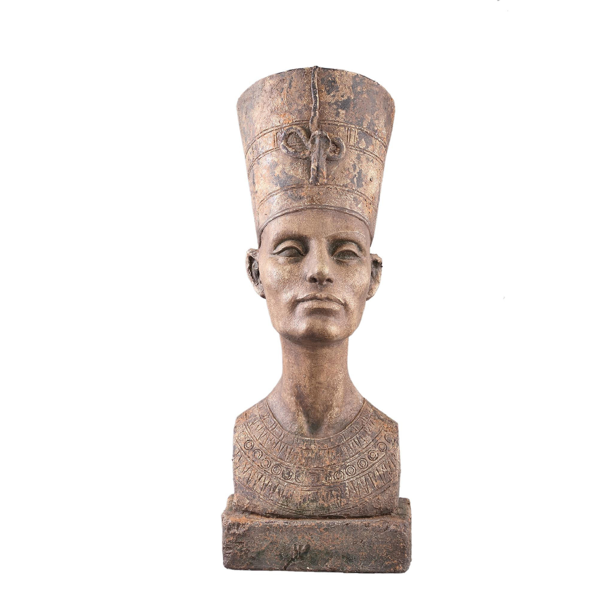 SKULPTUR Zaeden Braun 35/27/71cm - Braun, Textil (27/71/35cm) - PTMD Collection