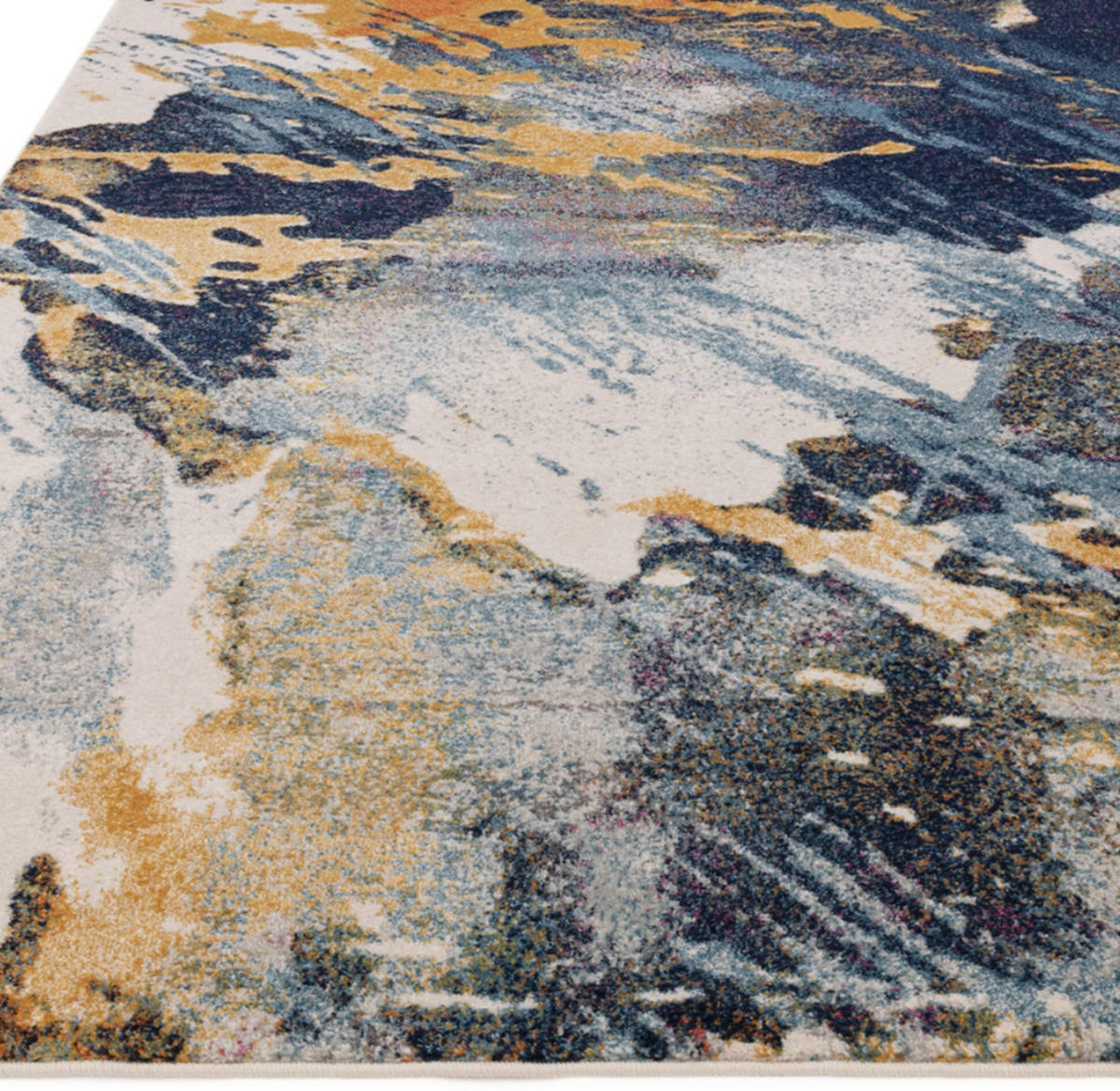 TEPPICH modern Flachgewebe AURAL Mehrfarbig 120 x 170 cm - Multicolor, Textil (120/170cm) - Novatrend