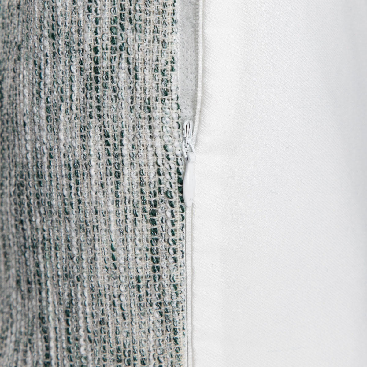 KOPFKISSENBEZUG Isabel grün 45/45 cm - Grün, Textil (45/45cm) - Homla