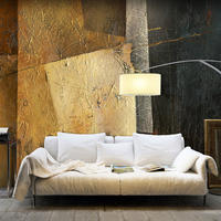 SELBSTKLEBENDE FOTOTAPETE Gelb 98/70 cm - Gelb/Grün, Kunststoff/Textil (98/1cm) - KUNSTLOFT