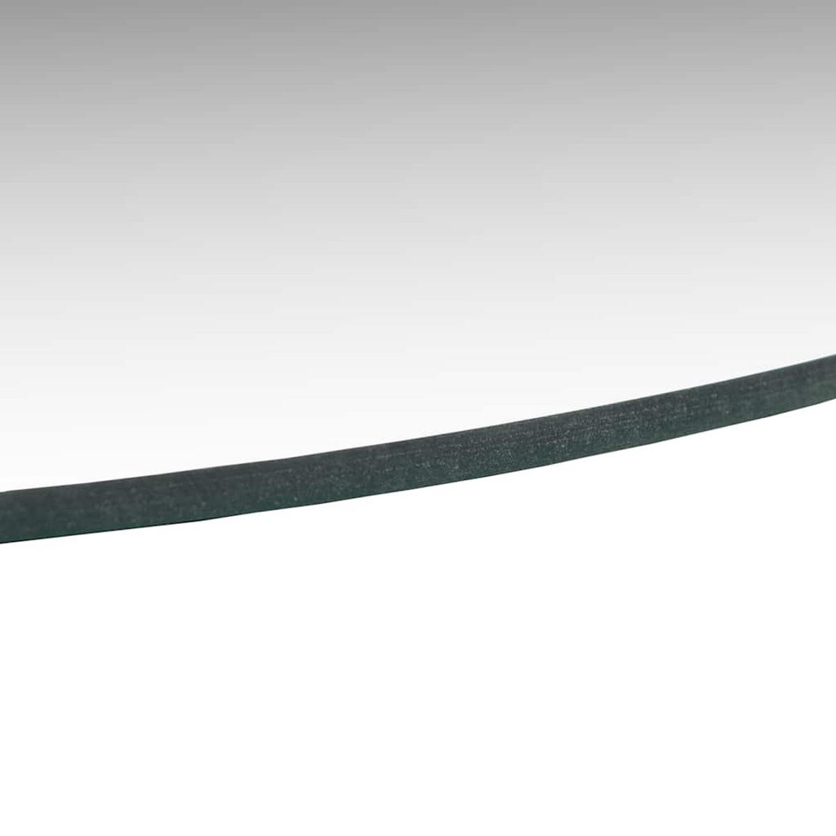 WANDSPIEGEL 70 Cm Rund Glas - Silberfarben, Glas (70/1/70cm) - vidaXL
