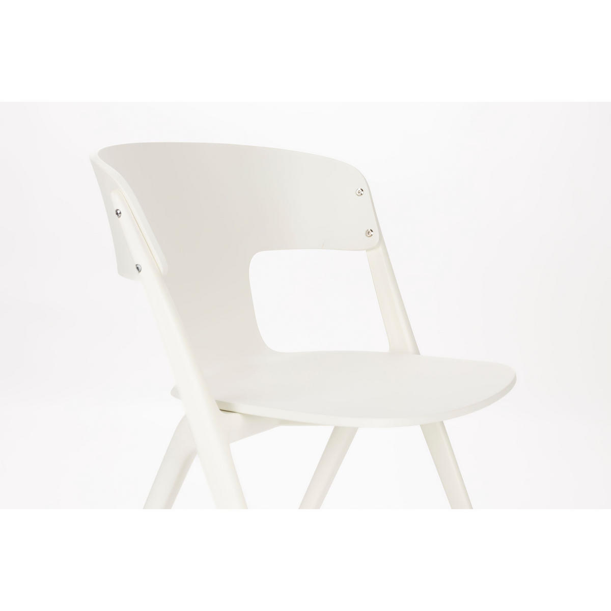 GARTENSTUHL Horizon Creme/ Weiß - 4 er Set - Beige, Kunststoff (57.5/75/52.5cm) - Zuiver