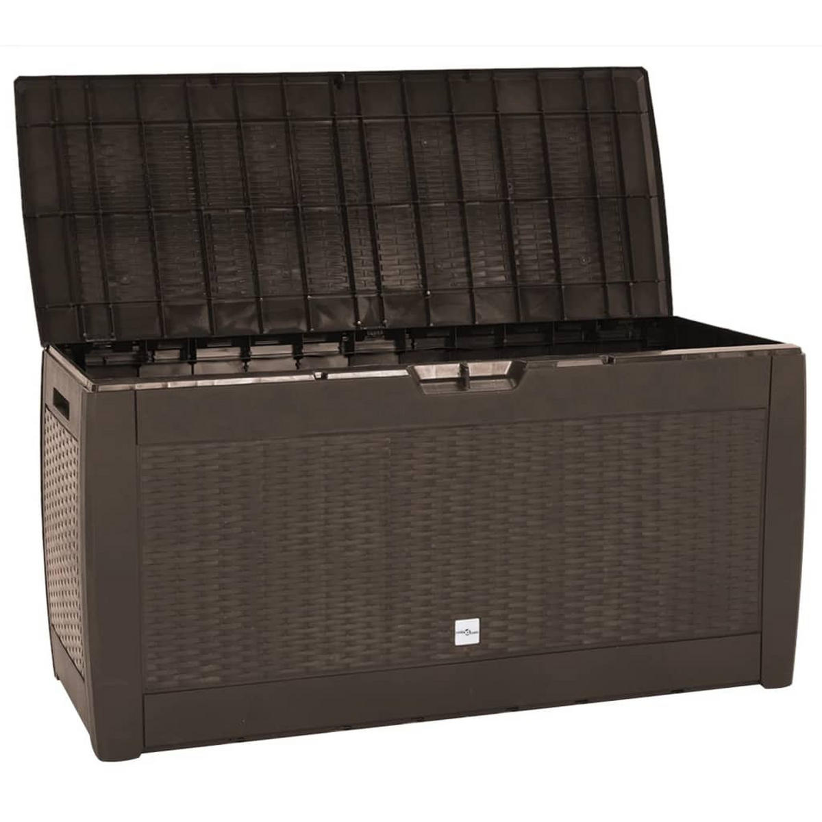 GARTENTRUHE Braun 119x48x60 cm Polypropylen - Braun, Kunststoff (119/60/48cm) - furnicato