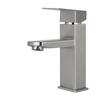 WASCHTISCHARMATUR Fairbanks 17.3/10/17.4 cm - Silberfarben, Metall (10/17.4/17.3cm) - Nettlife