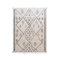 BERBERTEPPICH aus reiner Wolle 246x 353 cm - Weiß, Naturmaterialien (246/353cm) - AFK Living