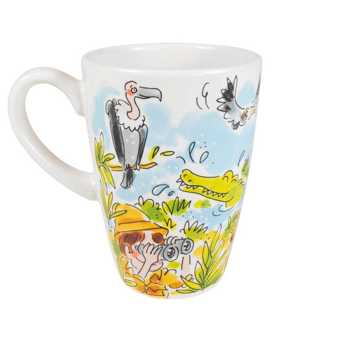 XL-BECHER Beekse Bergen Land in Bunt - 500 ml - Multicolor, Keramik (0.5L) - Blond Amsterdam