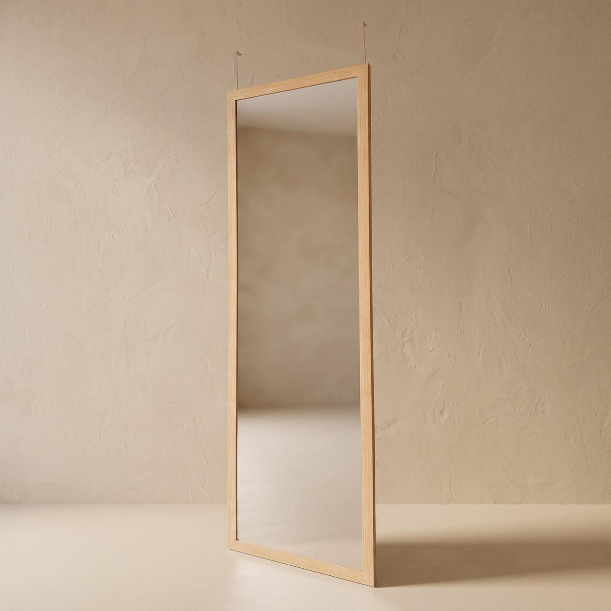 TÜRSPIEGEL Aina 36/110 cm - Beige, Holzwerkstoff (36/110/1.5cm) - SCENA LIVING