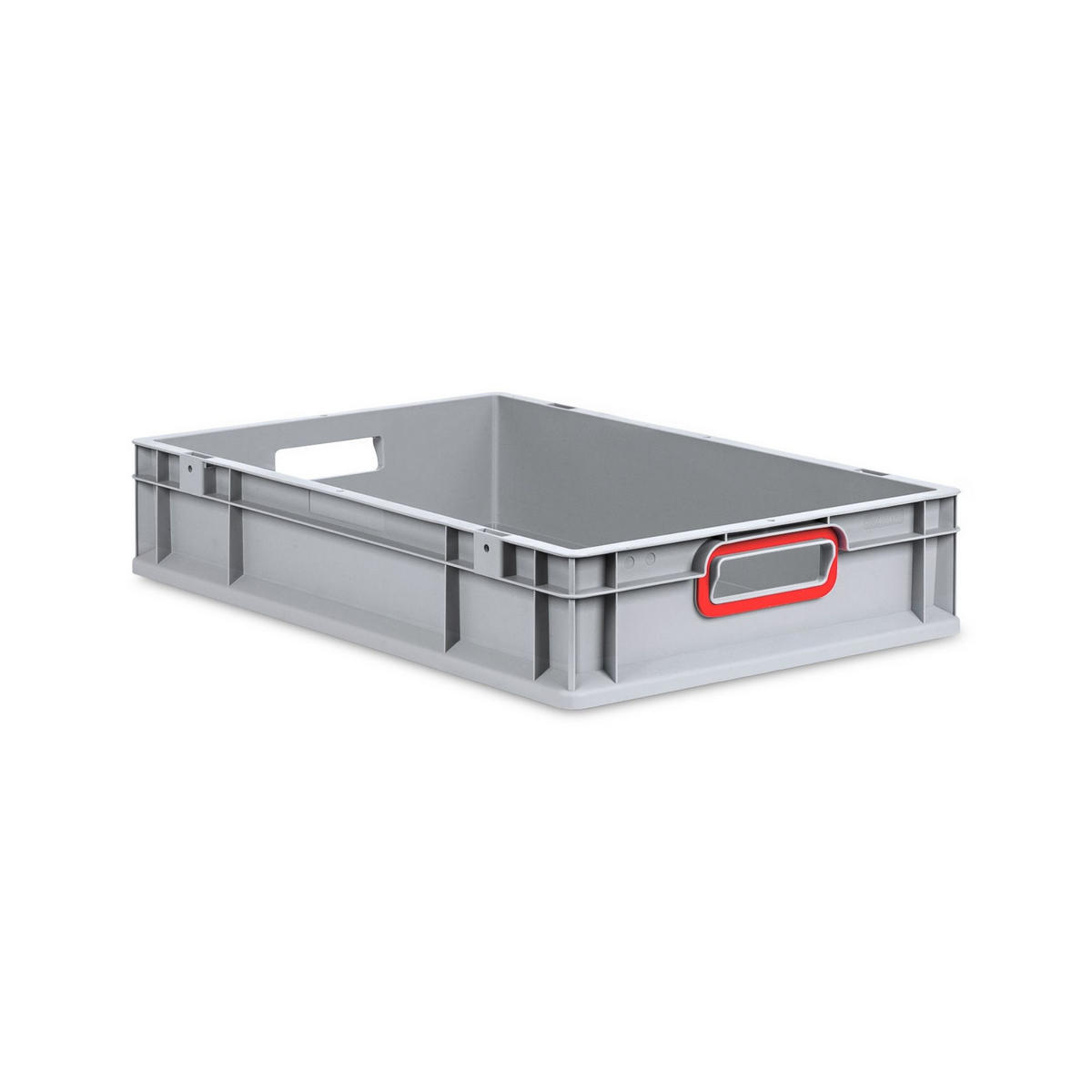 EUROBOX Nextgen Color 12x40x60cm 23 Liter Griffe Rot Offen - Rot, Kunststoff (40/12/60cm) - PROREGAL