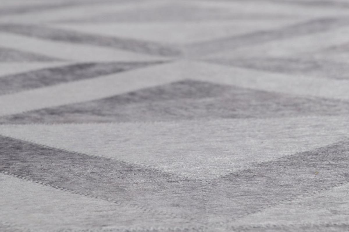 KURZFLORTEPPICH Serena 50x80 cm - Grau, Textil (50/80cm) - Gino Falcone