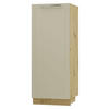 GESCHIRRSCHRANK Kvantum D5D/60/154 Vanille Matt / Eiche Artisan Matt 60 / 59 / 154cm - Creme/Eiche Artisan, Holz/Holzwerkstoff (60/154/59cm) - Feldmann-Wohnen