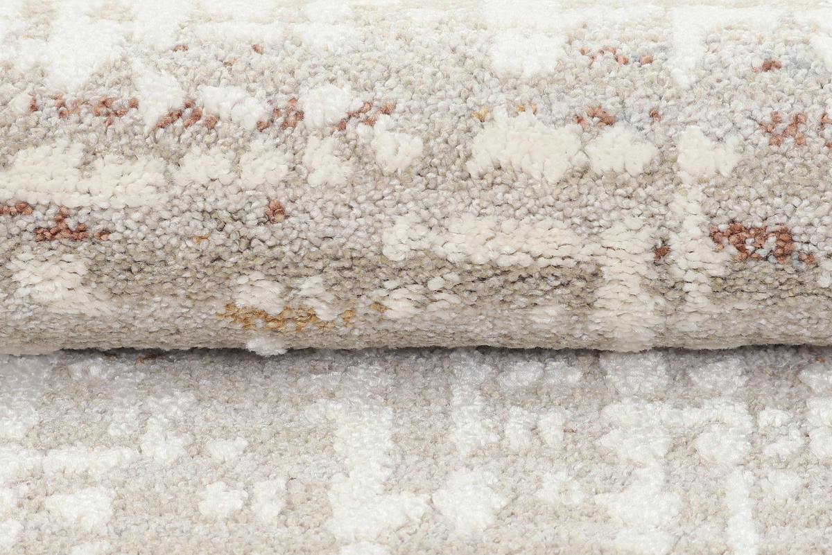 TEPPICH TREND Creme 120/170 cm - Creme, Textil (120/170cm) - Tapiso