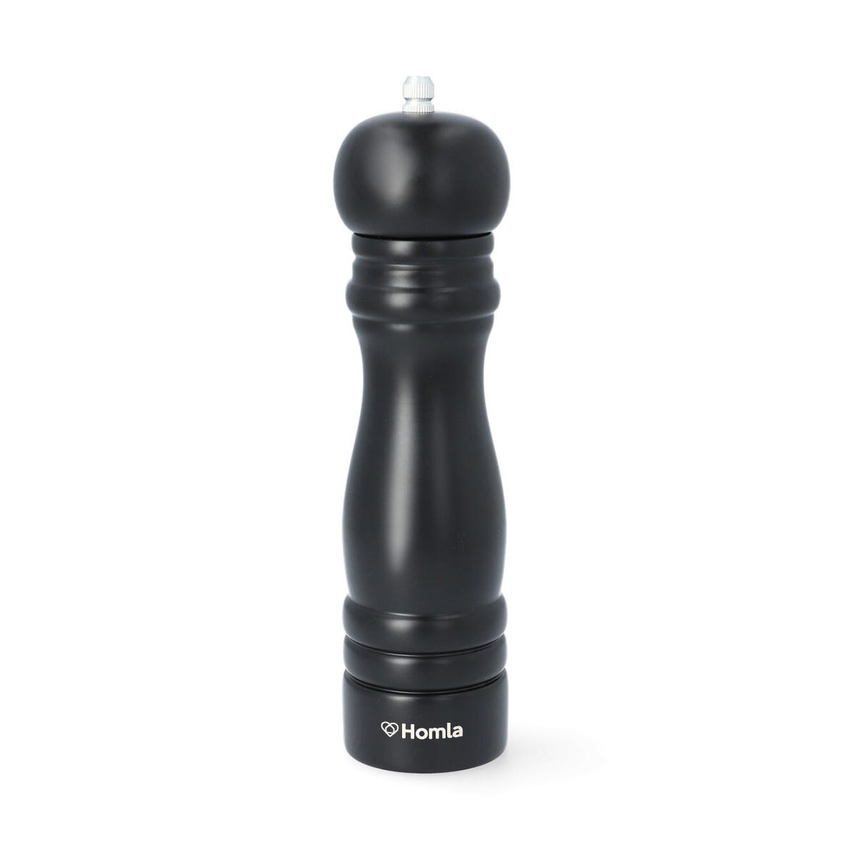 GEWÜRZMÜHLE Rubby Classic Schwarz 22 cm - Schwarz, Holz (6/22/6cm) - Homla