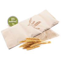 WÄRMEKISSEN, 20x53 cm, 100% Baumwolle, Weiß - Beige, Textil (20/4/53cm) - Zollner