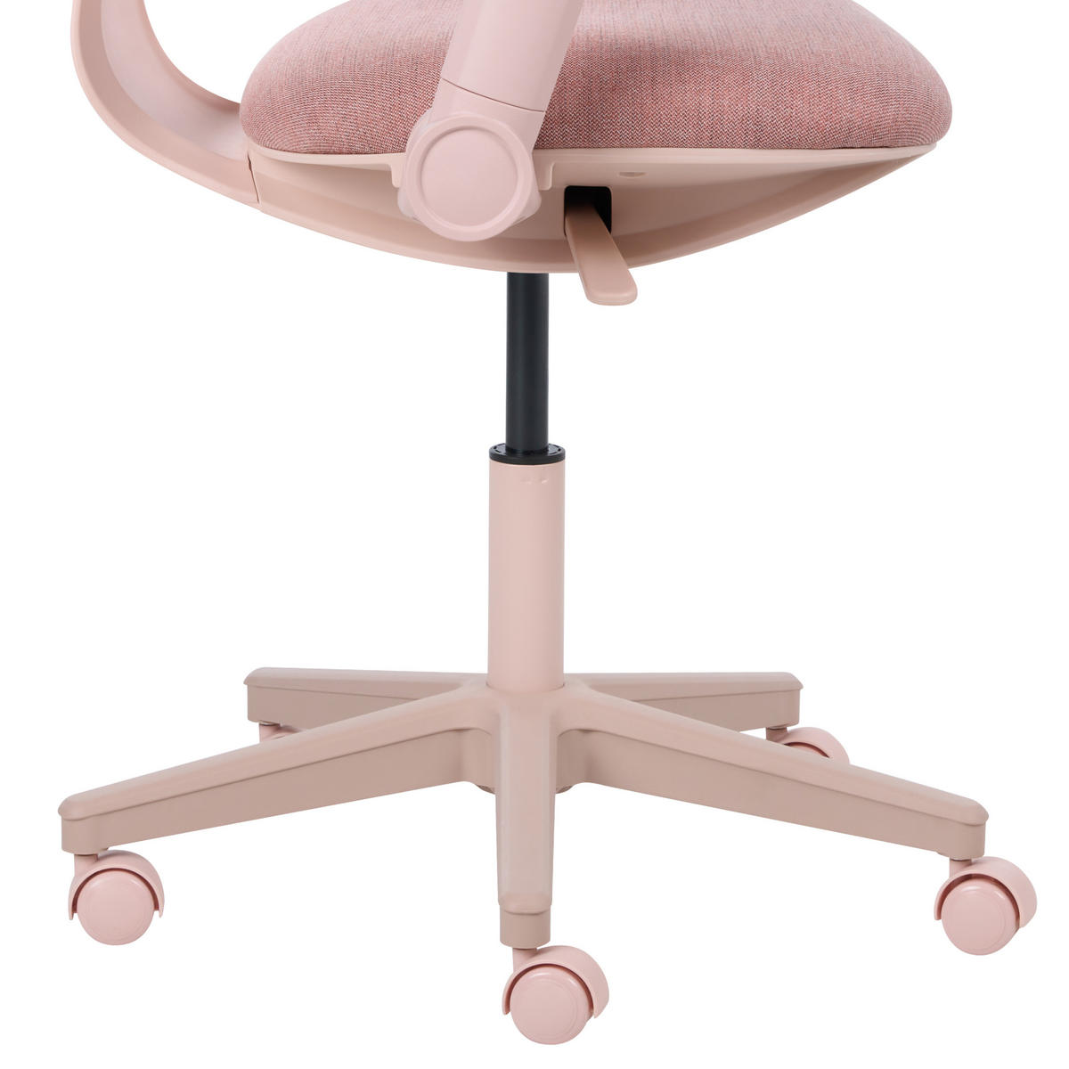 BÜROSTUHL Stoff Rosa Core - Pink, Textil (68/101/68cm) - Beliani