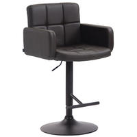 BARHOCKER Los Angeles 93x60x56 cm braun - Braun, Leder (60/93/56cm) - furnicato