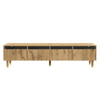 TV-LOWBOARD Modellname Holzfarben 178/35/45 cm - Naturfarben, Holz (178/45/35cm) - PANGIVO