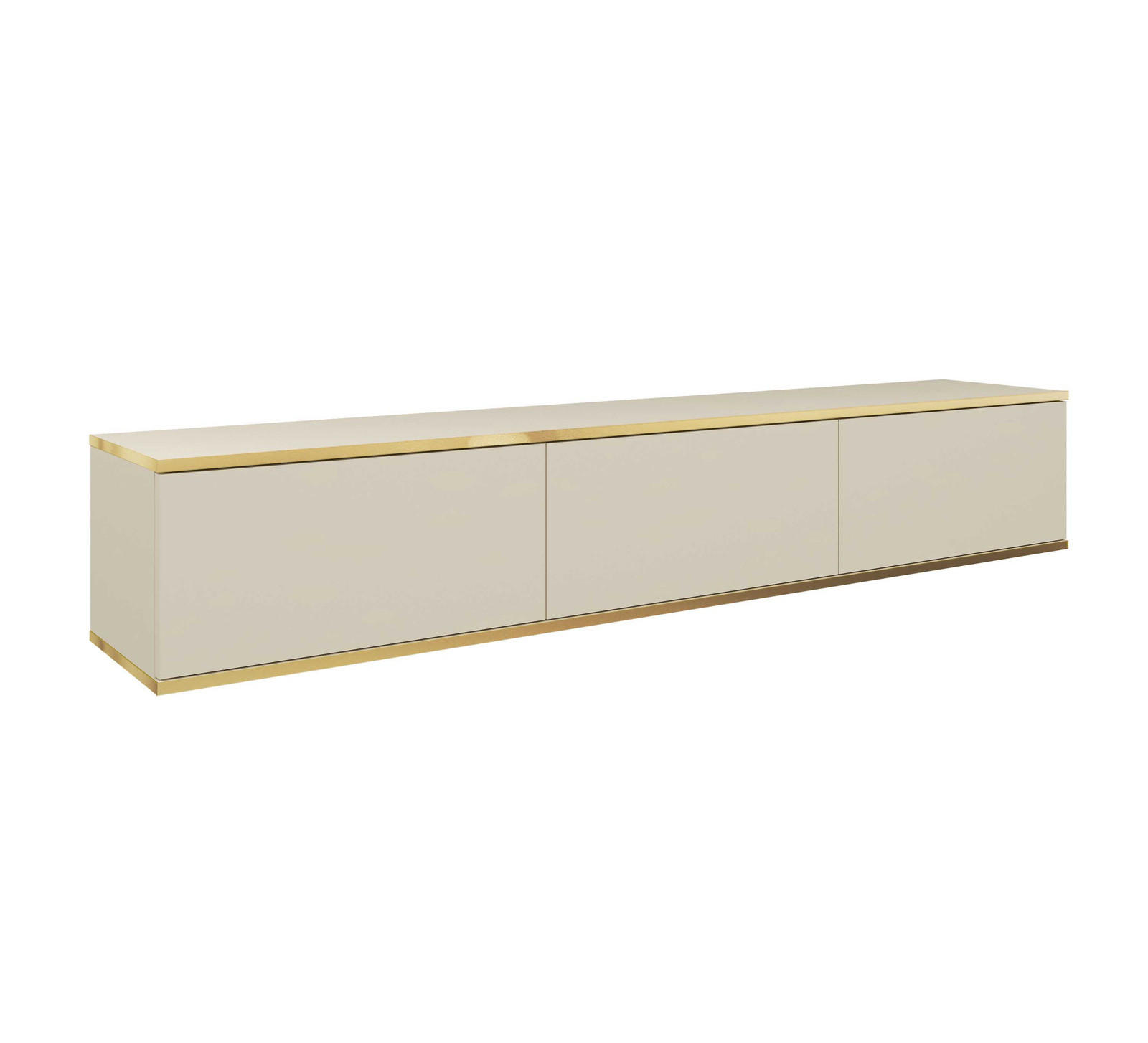 Ravio Tv-Lowboard Beige 175x30x32 cm
