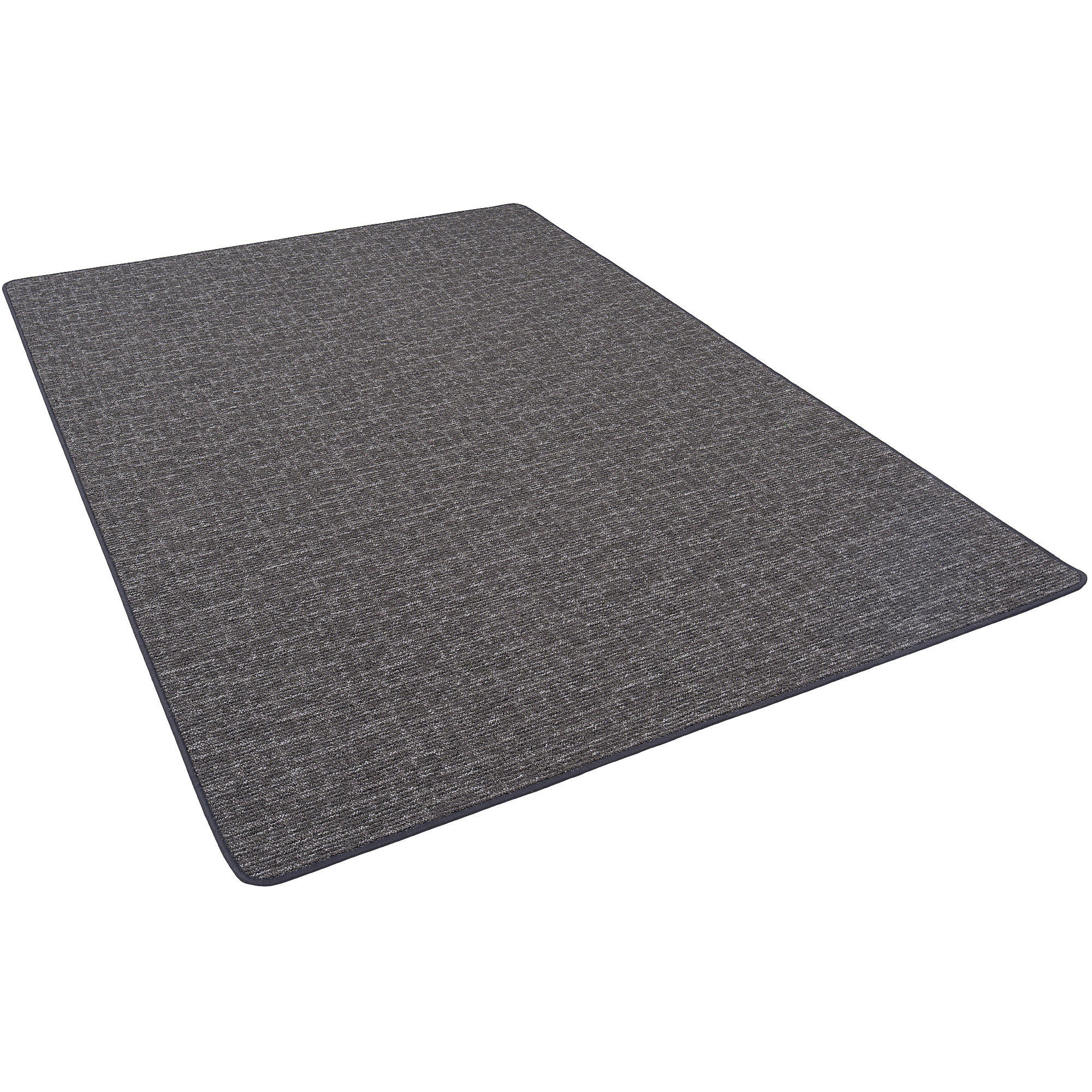 Thumbnail - Snapstyle Schlingen, Anthrazit, Textil, 133x133 cm, Teppiche & Böden, Teppiche