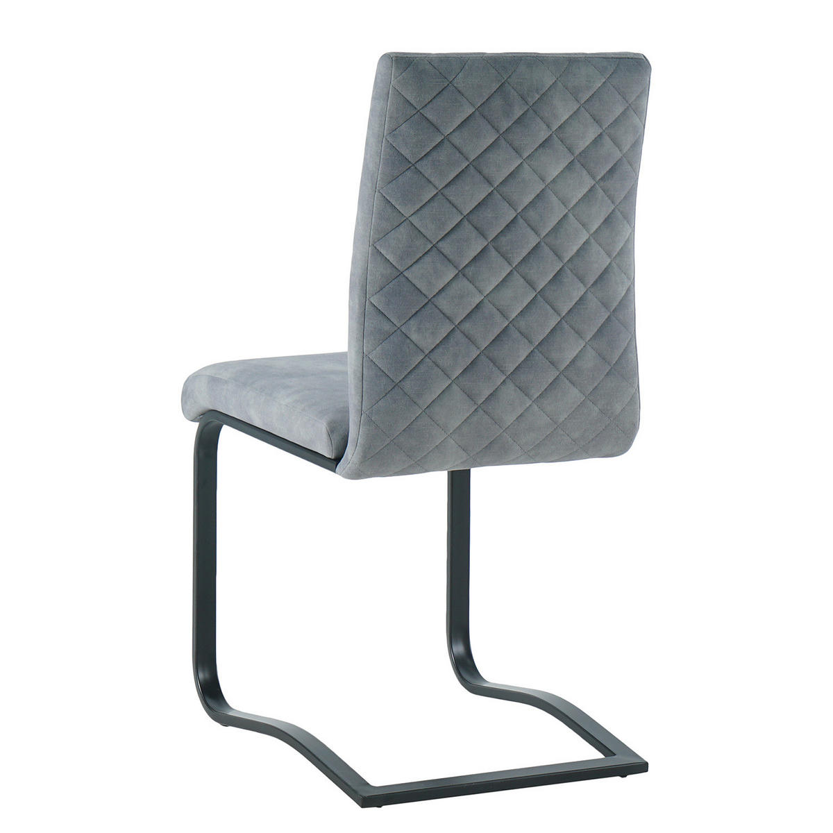 FREISCHWINGER - 2er-Set - Grau, Textil/Metall (41/94/54cm) - home24