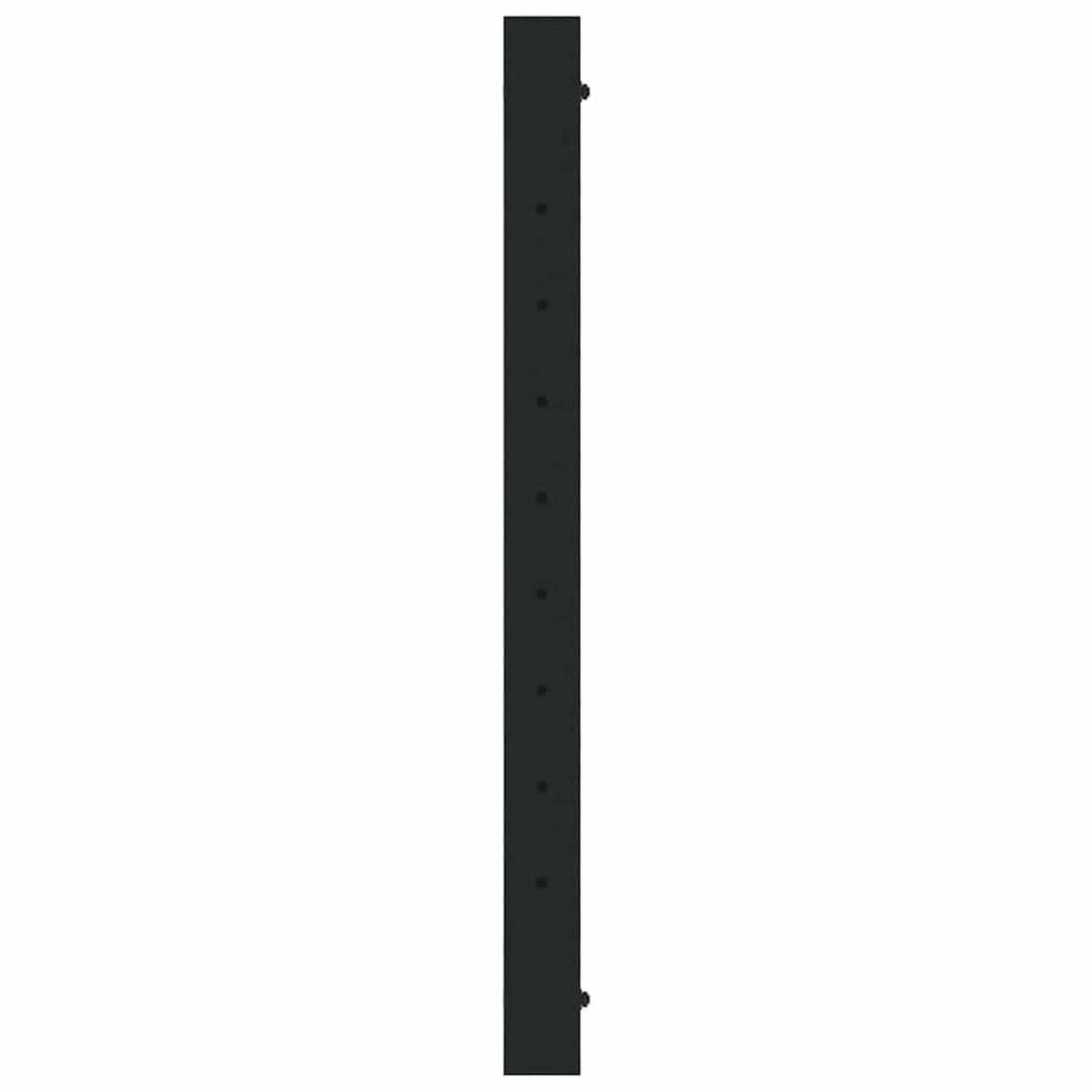 WERKBANKGESTELL Verstellbar 2 Stk. Metall 55/(69-95,5) Cm - Schwarz, Metall (55/95.5/4cm) - vidaXL