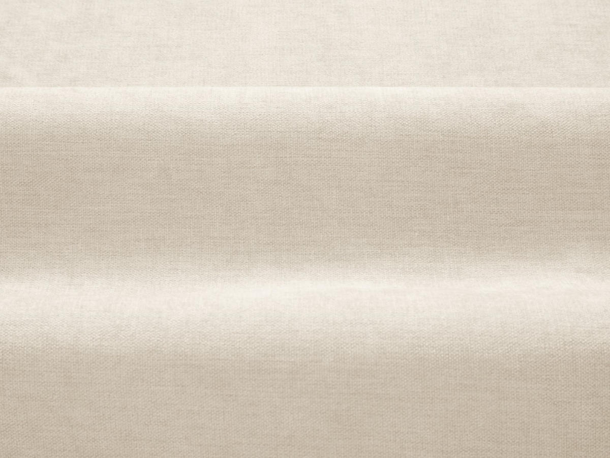 ECKSOFA links Torino aus strukturiertem Stoff elfenbein 4 Sitzplätze - Ecru, Textil (170/250cm) - Micadoni