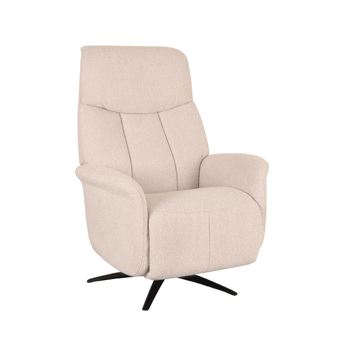 SESSEL Oslo Beige 87/79/112 cm - Beige, Textil (79/112/87cm) - LABEL51
