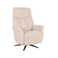 SESSEL Oslo Beige 87/79/112 cm - Beige, Textil (79/112/87cm) - LABEL51