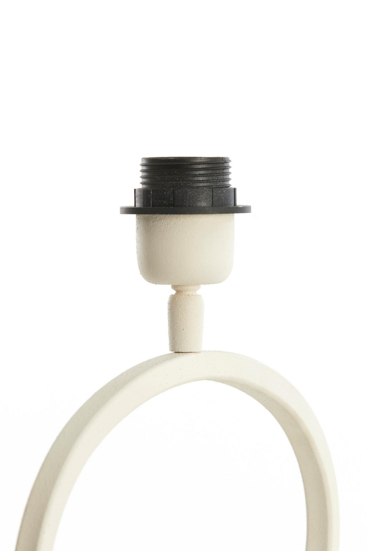 LAMPENFUSS Stelius Weiß Ø33/42 cm - Weiß, Metall (33/17/42cm) - Light & Living