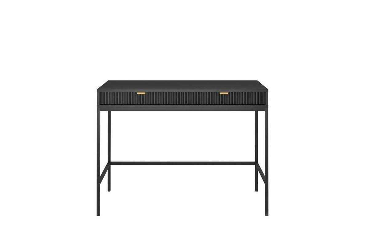 WOHNZIMMER Set 4-tlg. – NOVA – Schwarz - Schwarz, Holzwerkstoff (104/78/50cm) - hi-markt