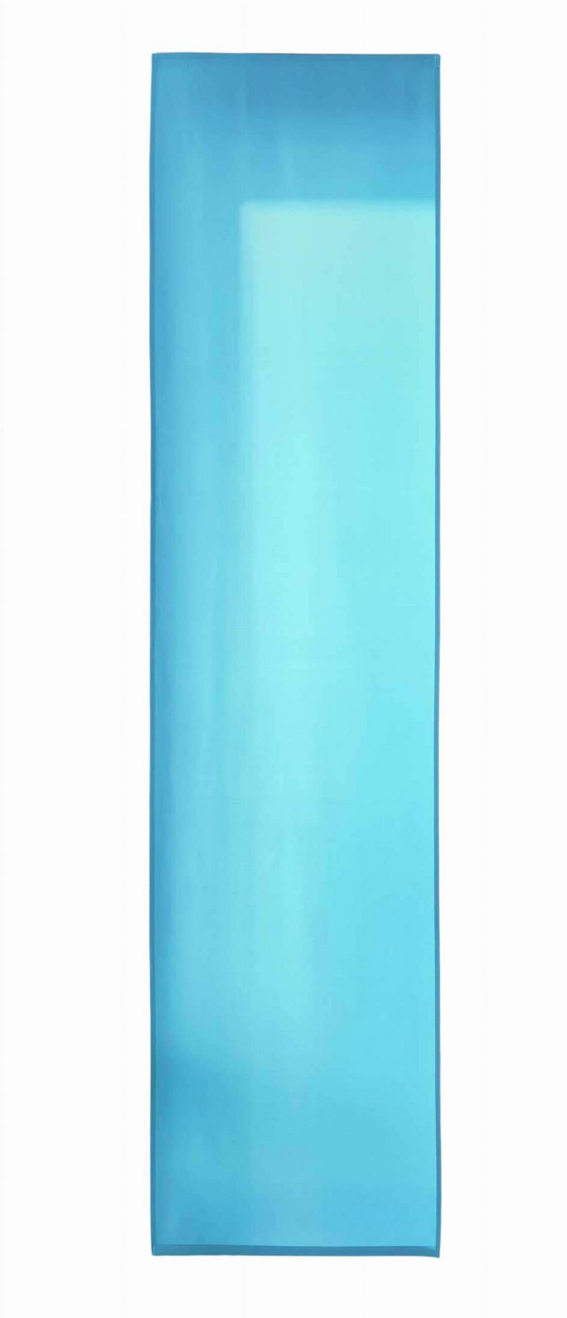 FLÄCHENVORHANG Mikrofaser 245x60 cm Türkis - Türkis, Textil (60/245cm)