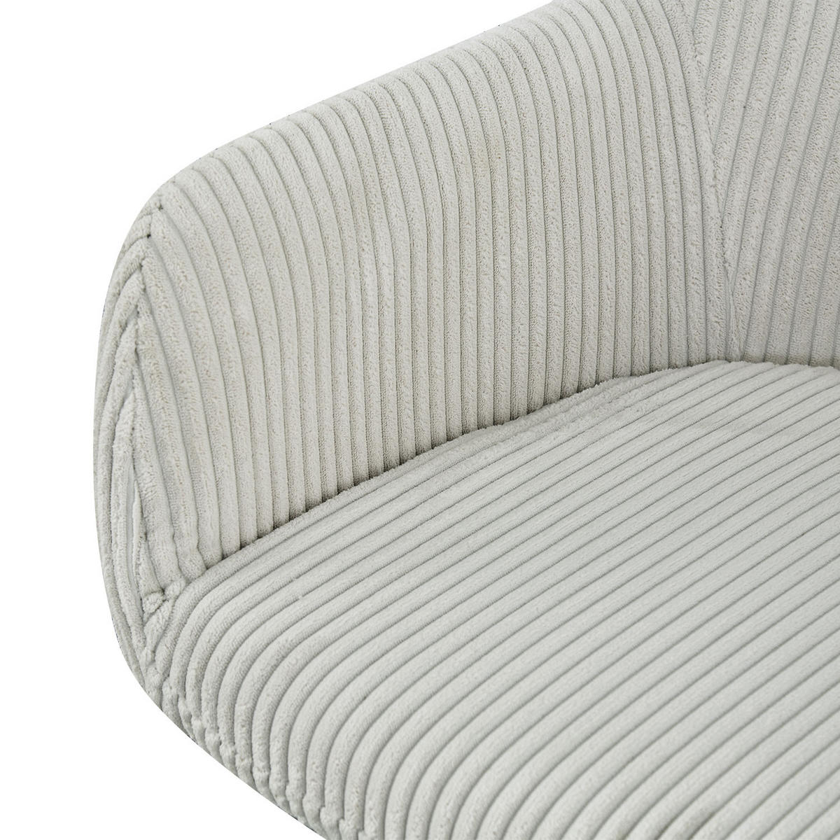 ARMLEHNSTUHL CYRUS 2 Stück - Hellgrau, Metall (56/80/60cm) - B&D Home