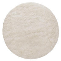 HOCHFLORTEPPICH 160/160 cm Silky 591 - Beige, Kunststoff (160/160cm) - Paco Home