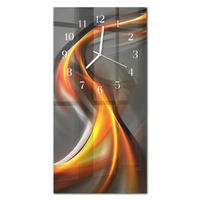 WANDUHR 30x60 cm - Kalziumkarbonat - Multicolor, Glas (30/60/0.4cm) - TULUP