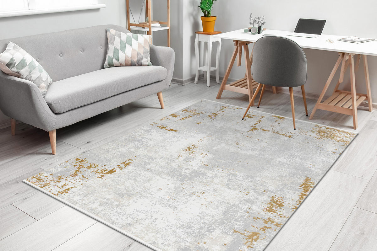 TEPPICH Duke 120/170 cm - Creme, Textil (120/170cm) - rugsX