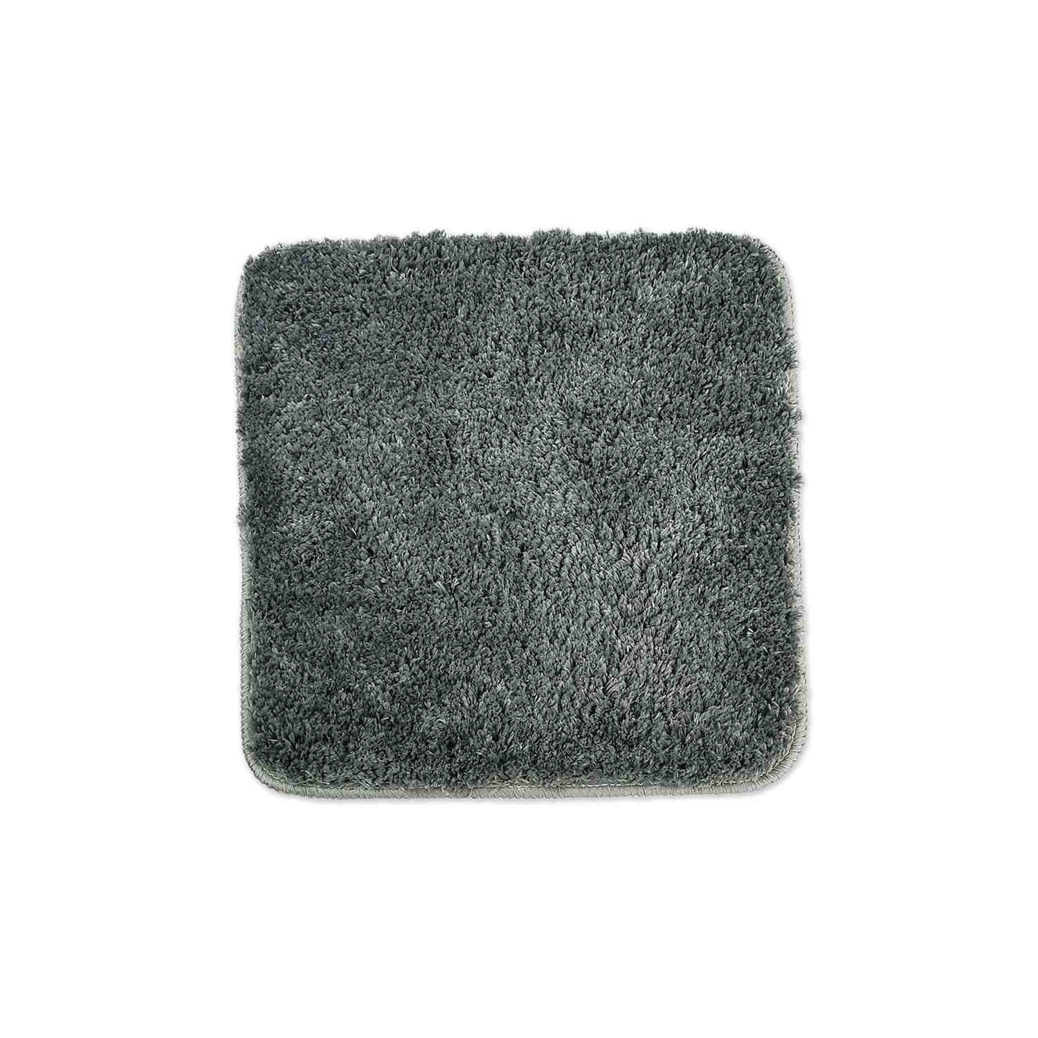 BADEMATTE Florenz - Grau, Textil (45/45cm) - WohnDirect