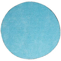 SHAGGY-TEPPICH Demre 140/140 cm - Blau, Kunststoff (140/140cm) - Beliani