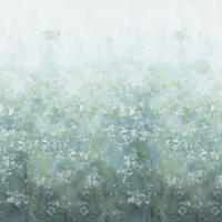 FOTOTAPETE Blumen 318 x 280 cm - Grün, Papier (318/280cm) - Sanders & Sanders