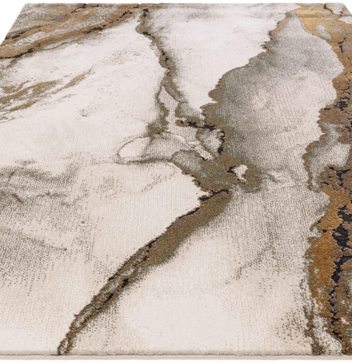 TEPPICH Flachgewebe HAVEN Grün 160 x 230 cm - Grün, Textil (160/230cm) - Novatrend