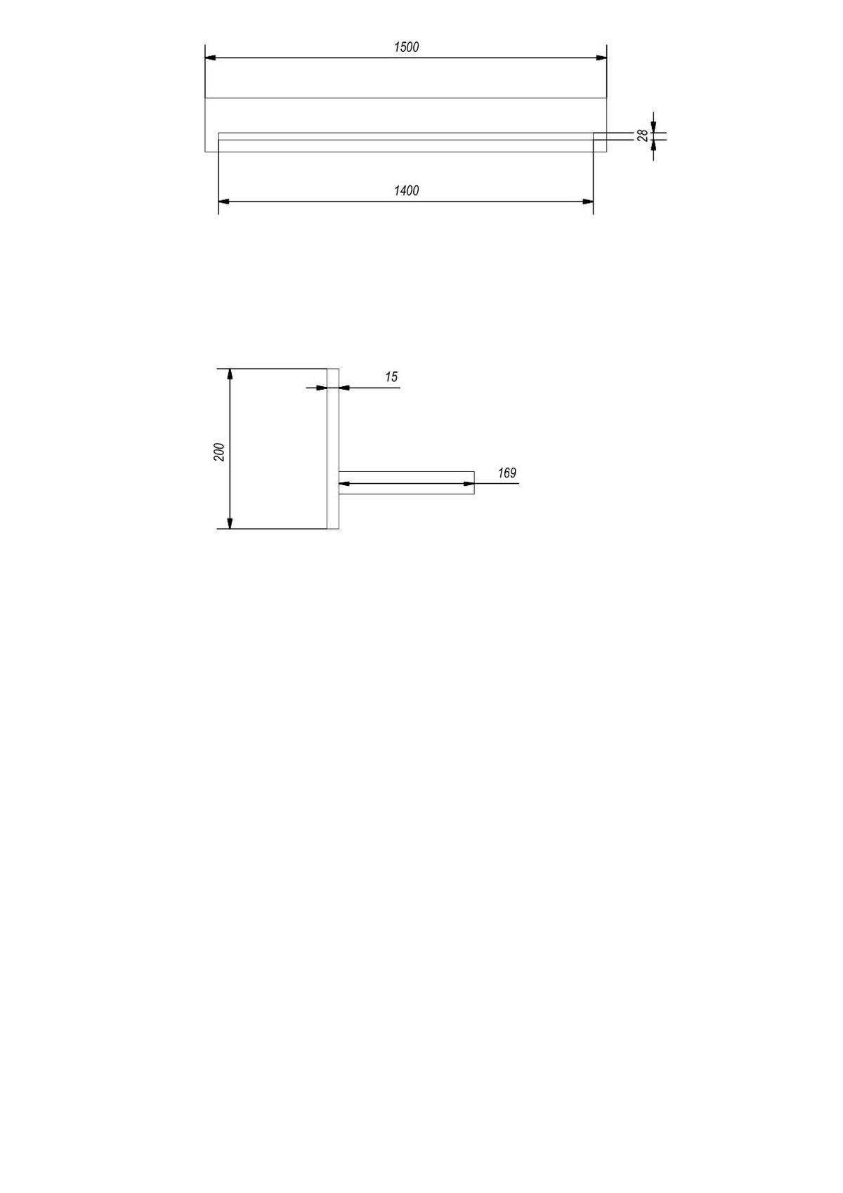 WANDBOARD C14 Light Gray & Artisan Eiche 150/20/19 cm - Grau, Holzwerkstoff (150/20/19cm) - Livojo