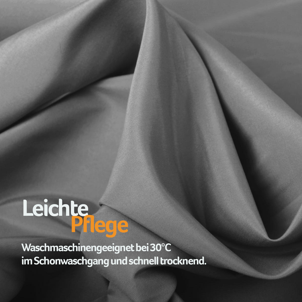 VORHANG Blickdicht ( 140x245cm ) mit Kräuselband / Universalband in Anthrazit - Anthrazit, Textil (140/245cm) - Bestlivings