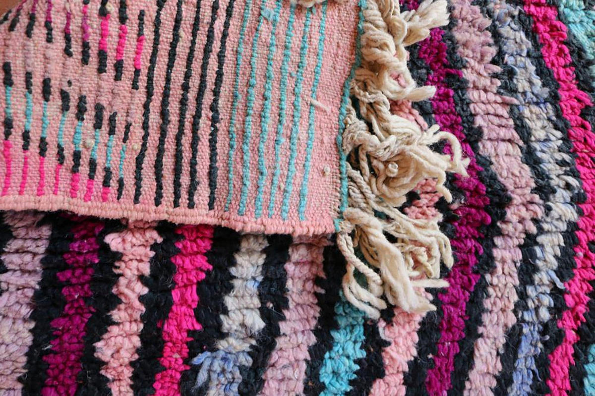 BERBERTEPPICH aus reiner Wolle 78x 371 cm - Multicolor, Naturmaterialien (78/371cm) - AFK Living