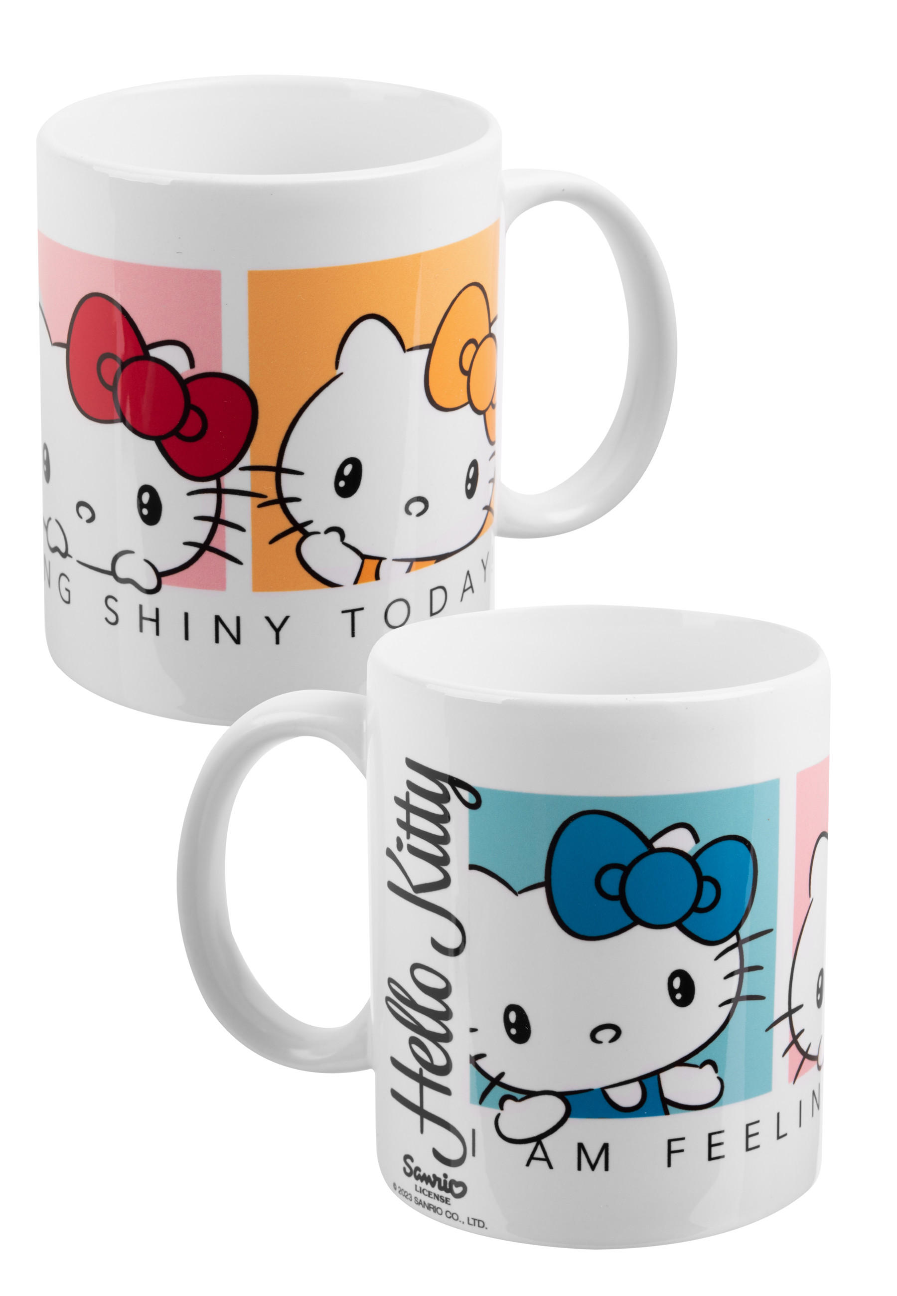 KAFFEEBECHER Hello Kitty Mehrfarbig 320 ml - Multicolor, Keramik (0.32L) - Hello Kitty