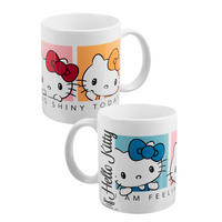 KAFFEEBECHER Hello Kitty Mehrfarbig 320 ml - Multicolor, Keramik (0.32L) - Hello Kitty